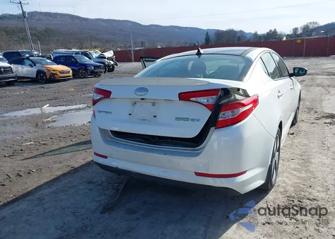 2013 Kia Optima Hybrid Ex from USA, damaged, VIN KNAGM4AD7D5049794